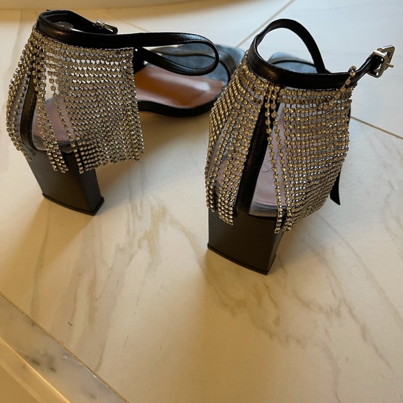 Vicenza All that Shimmers Fringe Boho sandals👡 - Picture 5 of 7